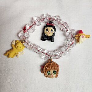 CARDCAPTOR Charm set Sakura Kero Tomoyo Star Sealing Wand Card Captor Anime